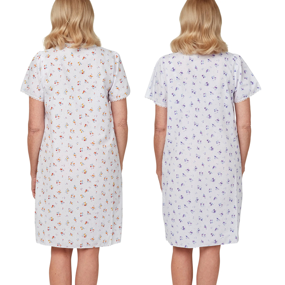 Nightdresses with buttons down clearance the front